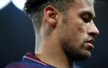 Neymar lors d'un match contre Strasbourg au Parc des Princes, le 17 février 2018