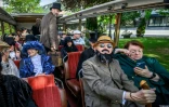 Une soixantaine de membres de la Sherlock Holmes Society de Londres en pèlerinage en Suisse, le 3 mai 2026