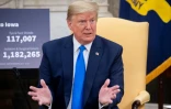 Donald Trump à Washington, le 6 mai 2020