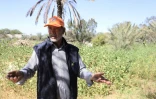 Khalifa Ramadan, fondateur de l'association "Les amis de l'arbre", dans sa ferme à Tajoura, le 18 mars 2023 en Libye