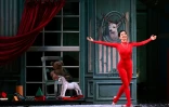 La danseuse de ballet japonaise Harouka Takemi sur la scène de l'opéra de Nijni-Novgorod, en Russie, le 17 mai 2026 