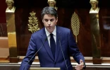 Le député et président du groupe parlementaire Ensemble pour la République, Gabriel Attal, à l'Assemblée nationale, à Paris, le 3 mars 2025