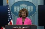 La porte-parole de la Maison Blanche, Karine Jean-Pierre, le 12 septembre 2024 à Washington