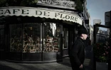Le café de Flore à Paris, fermé le 15 mars 2020
