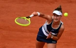 La Tchèque Barbora Krejcikova lors de la finale de Roland-Garros contre la Russe Anastasia Pavlyuchenkova, le 12 juin 2021