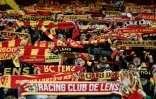 La ferveur des supporters lensois lors du match contre Strasbourg, le 7 avril 2023 au stade Bollaert  