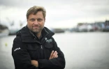 Alex Thomson le 1er novembre 2018 à Saint-Malo