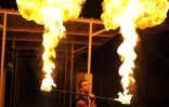 Préparatifs du spectacle &quot;La Grand'Voile&quot; (Photo D.R.)