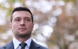 Le président du RN Jordan Bardella le 18 septembre 2026 à Paris 