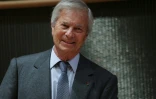 Le milliardaire conservateur Vincent Bolloré à l'Assemblée nationale à Paris, le 24 mars 2026