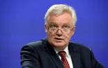 David Davis en charge pour le Royaume-Uni des négociations de sortie de l'Union européenne, à Bruxelles 20 juillet 2017