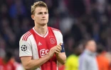 Le défenseur de l'Ajax Matthijs de Ligt lors du match contre Tottenham en demi-finale retour de C1, le 8 mai 2019 à Amsterdam
