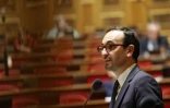 Le ministre des Comptes Publics Thomas Cazenave, le 14 novembre 2023 au Sénat