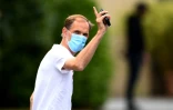 L'entraîneur du Paris Saint-Germain Thomas Tuchel, au Camp des Loges le 2 juillet 2020