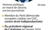 Mini-biographie de Carles Puigdemont