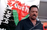 Le pasteur Jesse Jackson, lors du rassemblement du Million Youth Movement à Atlanta, en Géorgie, le 7 septembre 1998