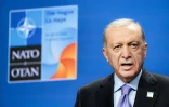 Le président turc Recep Tayyip Erdogan s'exprime lors d'une conférence de presse après le sommet de l'Organisation du traité de l'Atlantique Nord (OTAN) à La Haye, le 25 juin 2025