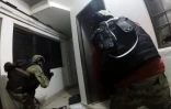 Capture d'écran d'une video fournie le 11 janvier 2016 par la marine mexicaine de l'opération menée  dans la maison où Guzman s'était réfugié à Los Mochis 
