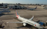 Un avion American Airlines à l'aéroport de Miami le 3 février 2019
