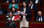 La députée "Socialistes et Apparentés", Mélanie Thomin, s'exprime à l'Assemblée nationale, à Paris, le 8 juillet 2025