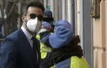 Leopoldo Luque, médecin traitant et confident de Maradona, arrive au tribunal de San Isidro pour témoigner, le 28 juin 2021 en Argentine