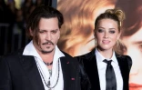 Johnny Depp et Amber Heard à la première de "The Danish Girl" à Los Angleles le 22 novembre 2015 
