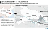 Quarantaine contre le virus chinois