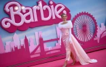 L'actrice australienne Margot Robbie lors de l'avant première européenne de "Barbie" le 12 juillet 2023, à Londres