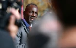 Le maire LFI de Saint-Denis, Bally Bagayoko, s'adresse à des lycéens rassemblés dans le cadre d'un mouvement de contestation nationale à Saint-Denis, en Seine-Saint-Denis, le 4 octobre 2026