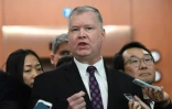 Le représentant spécial des Etats-Unis pour la Corée du Nord Stephen Biegun à Séoul le 21 décembre 2018.