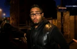 Le "logeur" de jihadistes du 13 novembre, Jawad Bendaoud le 18 novembre 2015 à Saint-Denis, dans une capture vidéo de BFMTV