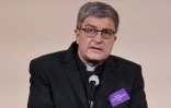 Mgr Eric de Moulins-Beaufort, président de la Conférence des évêques (CEF), le 5 octobre 2021 à Paris