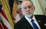 L'ambassadeur américain en Israël Mike Huckabee à la Maison Blanche, le 23 avril 2026 à Washington