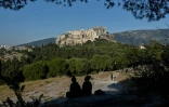 L'Acropole à Athènes le 5 mai 2020