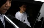 Aung San Suu Kyi le 17 août 2017 à Rangoon