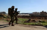 Des soldats israéliens en patrouille à Toubas lors d'une opération militaire en Cisjordanie occupée, le 26 novembre 2025
