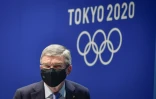 le patron du CIO Thomas Bach, le 17 juillet 2021 à Tokyo