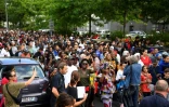 Marche blanche à Nantes le 5 juillet 2018 en hommage au jeune homme tué par le tir d'un policier 