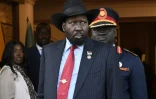 Le président sud-soudanais Salva Kiir, le 3 févroer 2023 à Juba