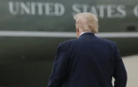 Le président américain Donald Trump à Joint Base Andrews (Etats-Unis, Maryland), le 14 mai 2020