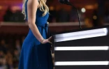 Tiffany Trump, la fille de Donald Trump, s'adresse aux délégués de la Convention républicaine à Cleveland le 19 juillet 2016