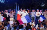 François Fillon lors d'un meeting à Saint-Pierre, au sud-ouest de La Réunion, le 12 février 2017
