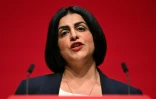 La ministre de l'Intérieur britannique Shabana Mahmood lors du congrès du parti travailliste le 29 octobre 2025