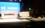 Le siège vide de la Gambie lors de la 15e Assemblée des Etats parties au statut de Rome à La Haye 