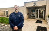 Le syndicaliste Mike Shupp Ă Allentown, Pennsylvanie, Etats-Unis, le 5 octobre 2026