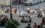 Pique-nique à Paris, le 29 mai 2020