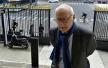 Pierre Cornut-Gentille, un des avocats du photographe François-Marie Banier arrive au tribunal de Bordeaux, le 23 mai 2016