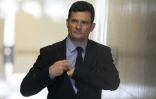 Sergio Moro, ministre brésilien de la Justice, le 19 février 2019 à Brasilia