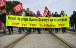 Manifestation contre la réforme des retraites, le 11 janvier 2020 à Nantes (Loire-Atlantique)