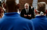 Le ministre de la Justice Eric Dupond-Moretti, Ă la prison de Fresnes le 7 juillet 2020